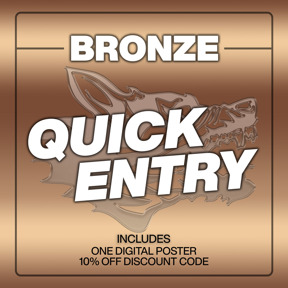 Bronze Quick Entry
