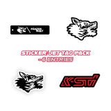 Sticker/Jet Tag Pack